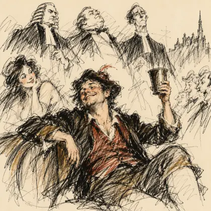 The Jolly Beggars : Sir Wisdom's a Fool When He's Fou - poem by - Robert Burns