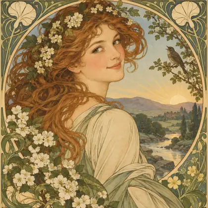 The Lass of Cessnock Banks - poem by - Robert Burns