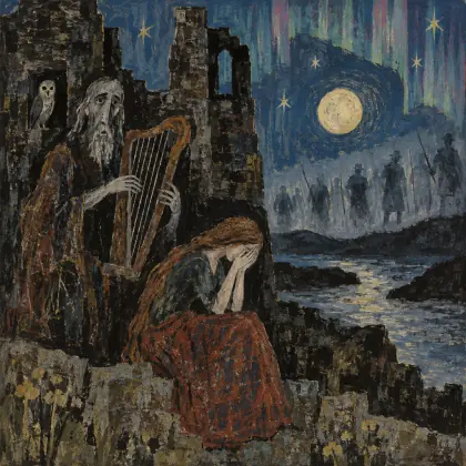 The Minstrel at Lincluden - poem by - Robert Burns