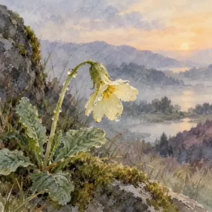 The Primrose - poem by - Robert Burns