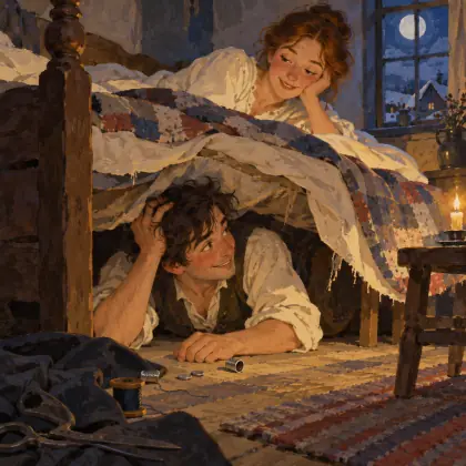 The Taylor Fell Thro' the Bed - poem by - Robert Burns