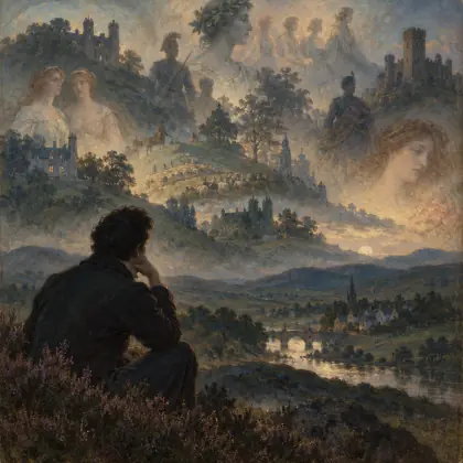 The Vision Suppressed - poem by - Robert Burns