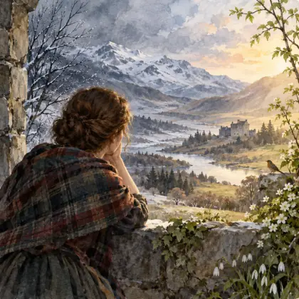The Young Highland Rover - poem by - Robert Burns