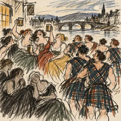 Tweedmouth Town - poem by - Robert Burns