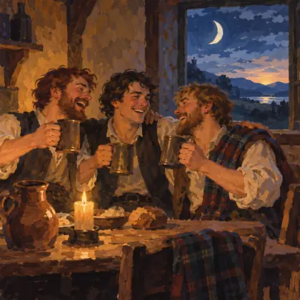 Willie Brew'd a Peck O' Maut - poem by - Robert Burns
