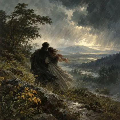 A Line-storm Song - poem by - Robert Frost