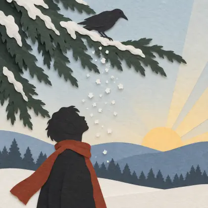 Dust of Snow - poem by - Robert Frost
