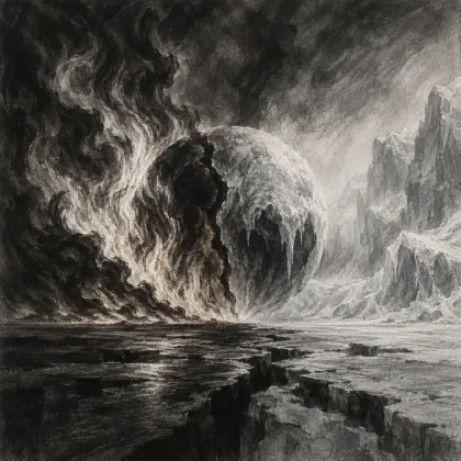 Fire and Ice - poem by - Robert Frost