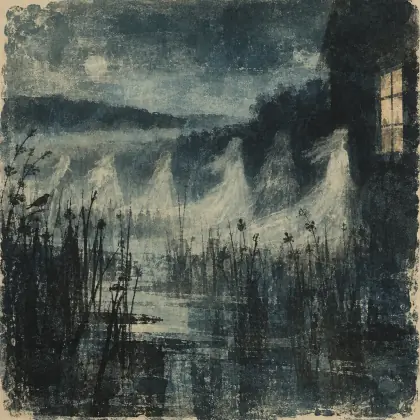 In a Vale - poem by - Robert Frost