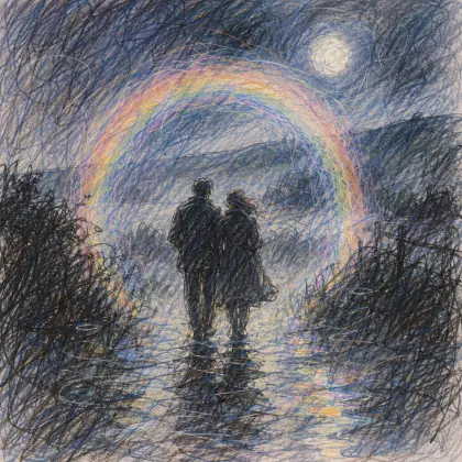 Iris by Night - poem by - Robert Frost