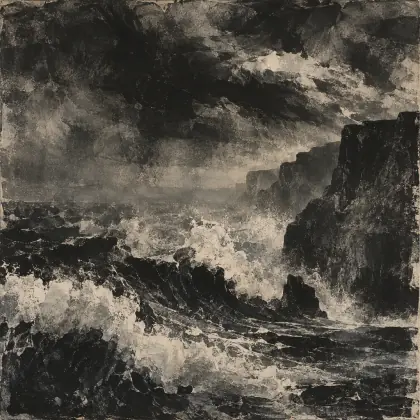 Once by the Pacific - poem by - Robert Frost
