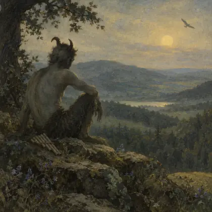 Pan with Us - poem by - Robert Frost