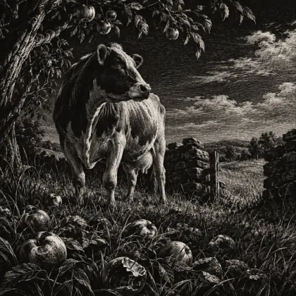 The Cow in Apple-time - poem by - Robert Frost
