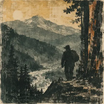 The Gum-gatherer - poem by - Robert Frost
