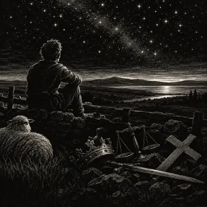 The Peaceful Shepherd - poem by - Robert Frost