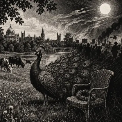 America from Oxford - poem by - Robert Lowell