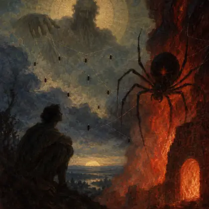 Mr. Edwards and the Spider - poem by - Robert Lowell
