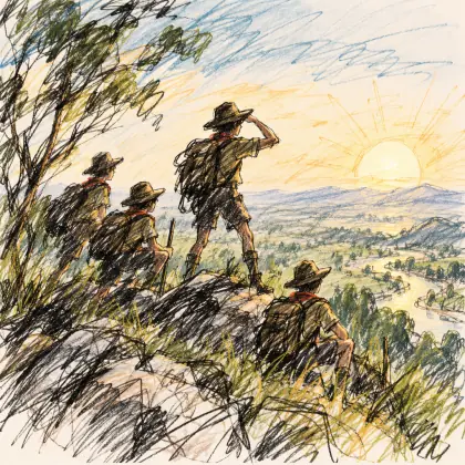 A Boy Scout's Patrol Song - poem by - Rudyard Kipling