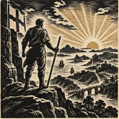 A Song of the English - poem by - Rudyard Kipling
