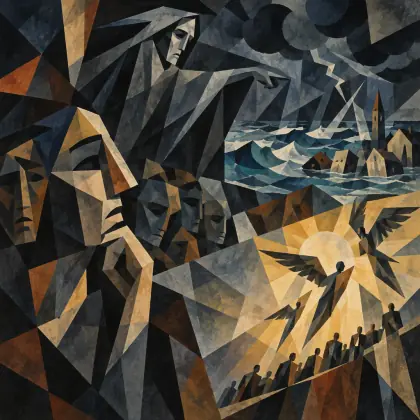 Before a Midnight Breaks in Storm - poem by - Rudyard Kipling