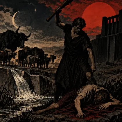 Cain and Abel - poem by - Rudyard Kipling