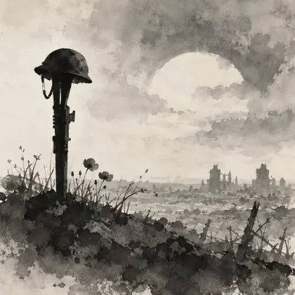 Epitaphs of the War - poem by - Rudyard Kipling