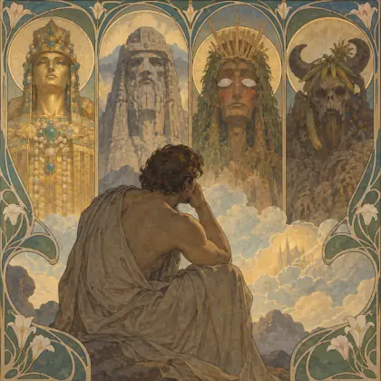 Evarra and His Gods - poem by - Rudyard Kipling