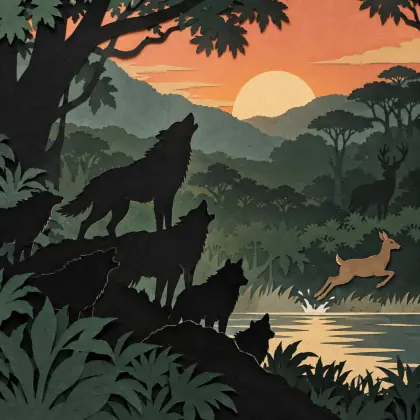Hunting-song of the Seeonee Pack - poem by - Rudyard Kipling