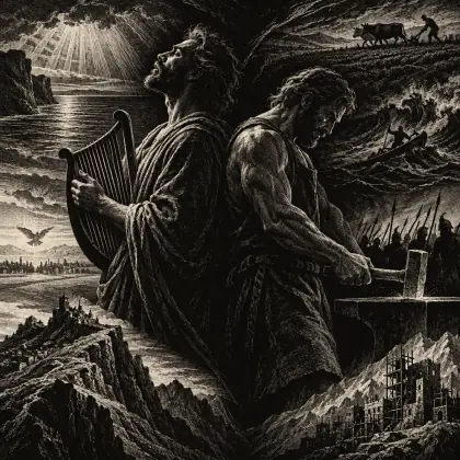Jubal and Tubal Cain - poem by - Rudyard Kipling