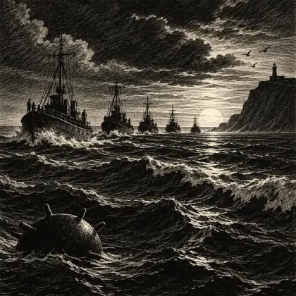 Mine Sweepers - poem by - Rudyard Kipling