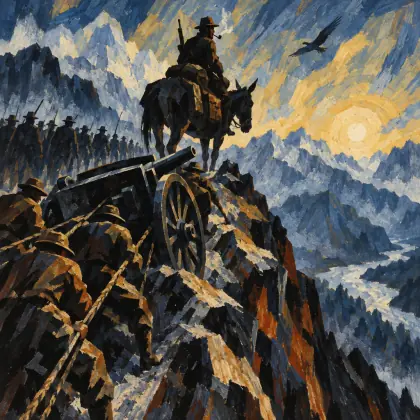 Screw-guns - poem by - Rudyard Kipling