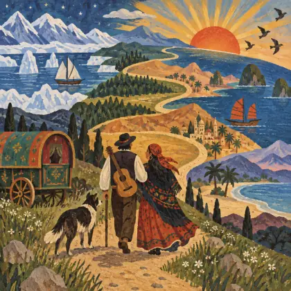 The Gipsy Trail - poem by - Rudyard Kipling