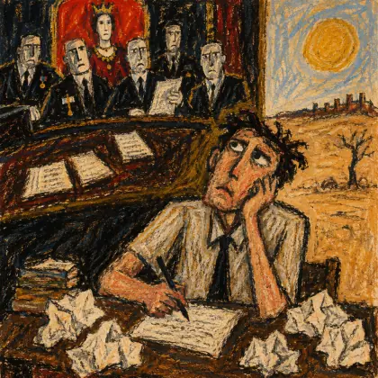 The Man Who Could Write - poem by - Rudyard Kipling