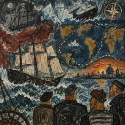 The Merchantmen - poem by - Rudyard Kipling
