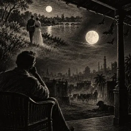 The Moon of Other Days - poem by - Rudyard Kipling