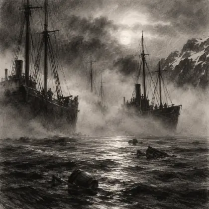 The Rhyme of the Three Sealers - poem by - Rudyard Kipling