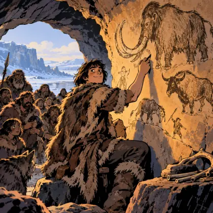 The Story of Ung - poem by - Rudyard Kipling