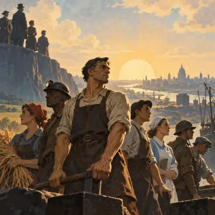 The Wage-slaves - poem by - Rudyard Kipling