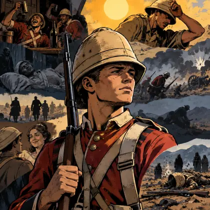 The Young British Soldier - poem by - Rudyard Kipling