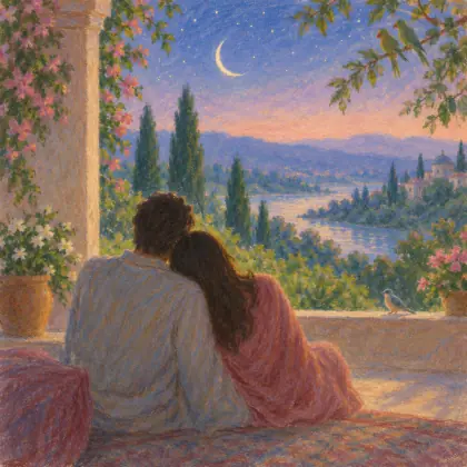 A Moment of Happiness - poem by - Rumi