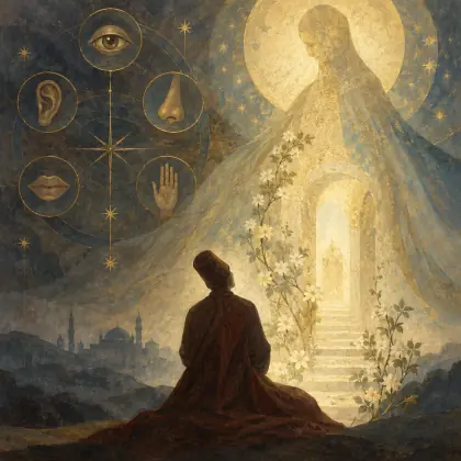 Five Senses - poem by - Rumi