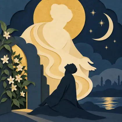 I Closed My Eyes to Creation - poem by - Rumi