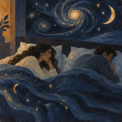 Last Night You Left Me and Slept - poem by - Rumi