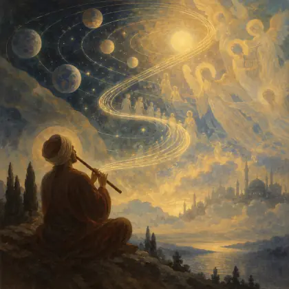 Remembered Music - poem by - Rumi