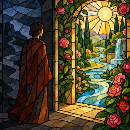 Stay Where You Are - poem by - Rumi