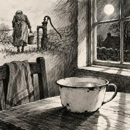 A Drink of Water - poem by - Seamus Heaney