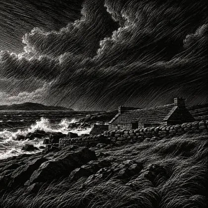 Storm on the Island - poem by - Seamus Heaney