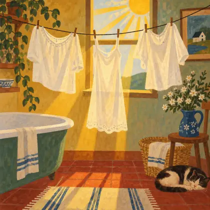 The Clothes Shrine - poem by - Seamus Heaney