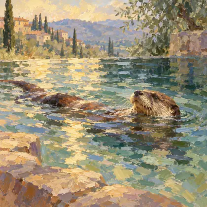 The Otter - poem by - Seamus Heaney