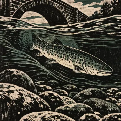 Trout - poem by - Seamus Heaney